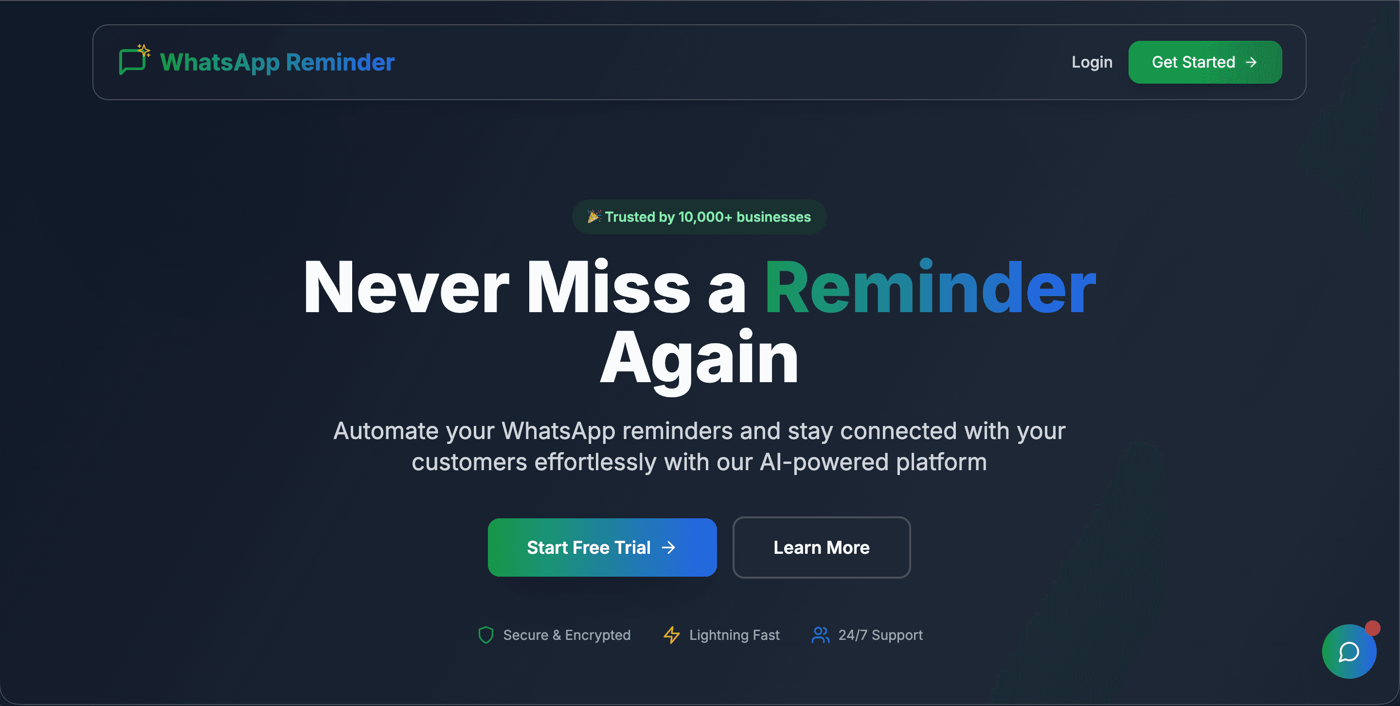 Auto WhatsApp Reminder AI