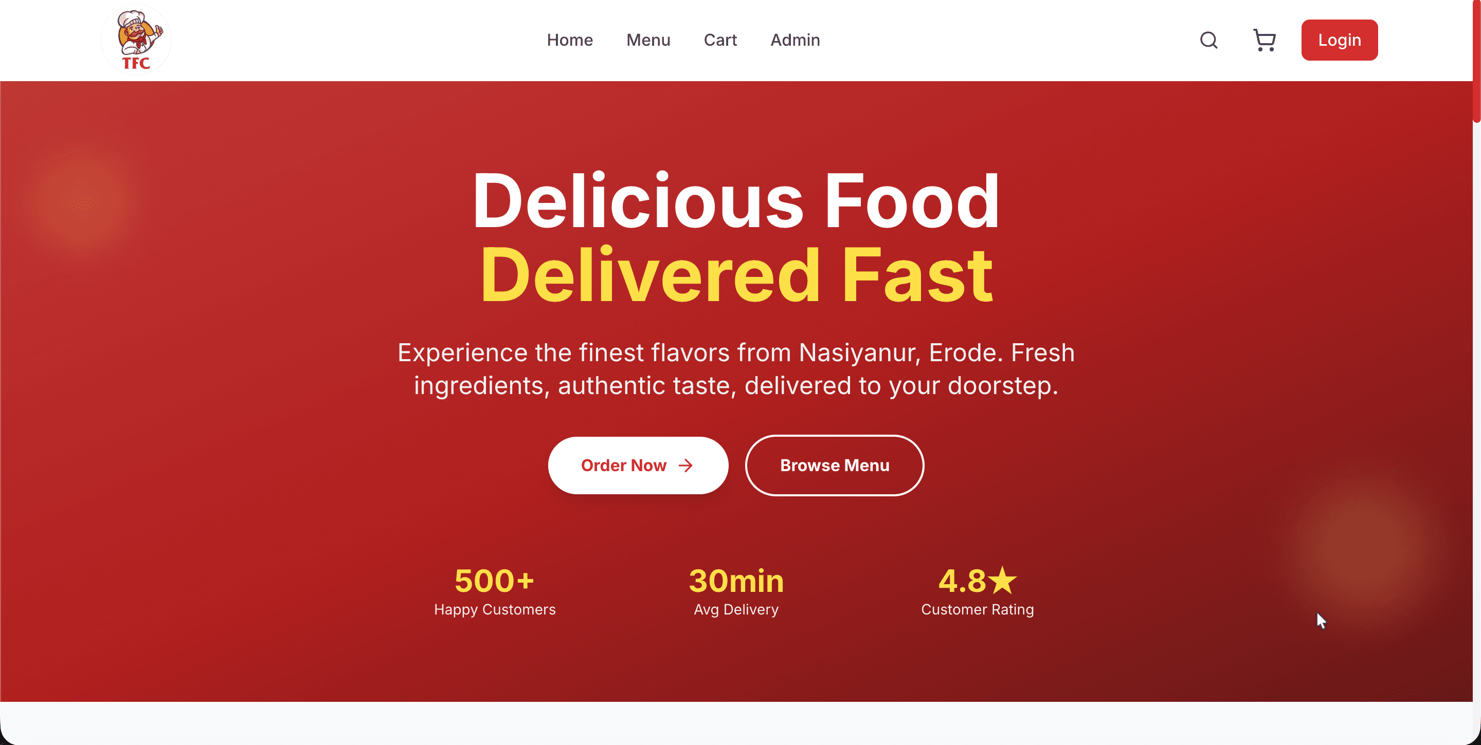 TFC - Thozha Fried Chicken & BBQ | Online Food Ordering System
