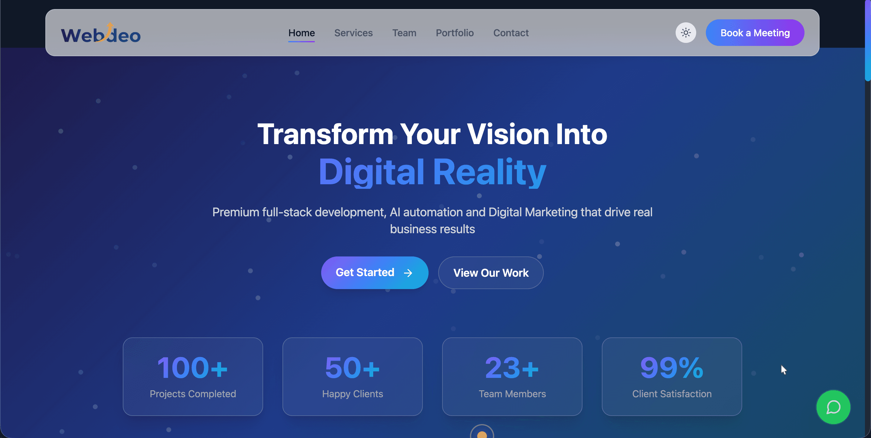 Web Deo - Official Website